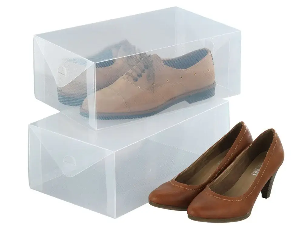 Do wyczerpania zapasów Pudełko na buty - 2 sztuki w komplecie, WENKO, dł. 34 cm