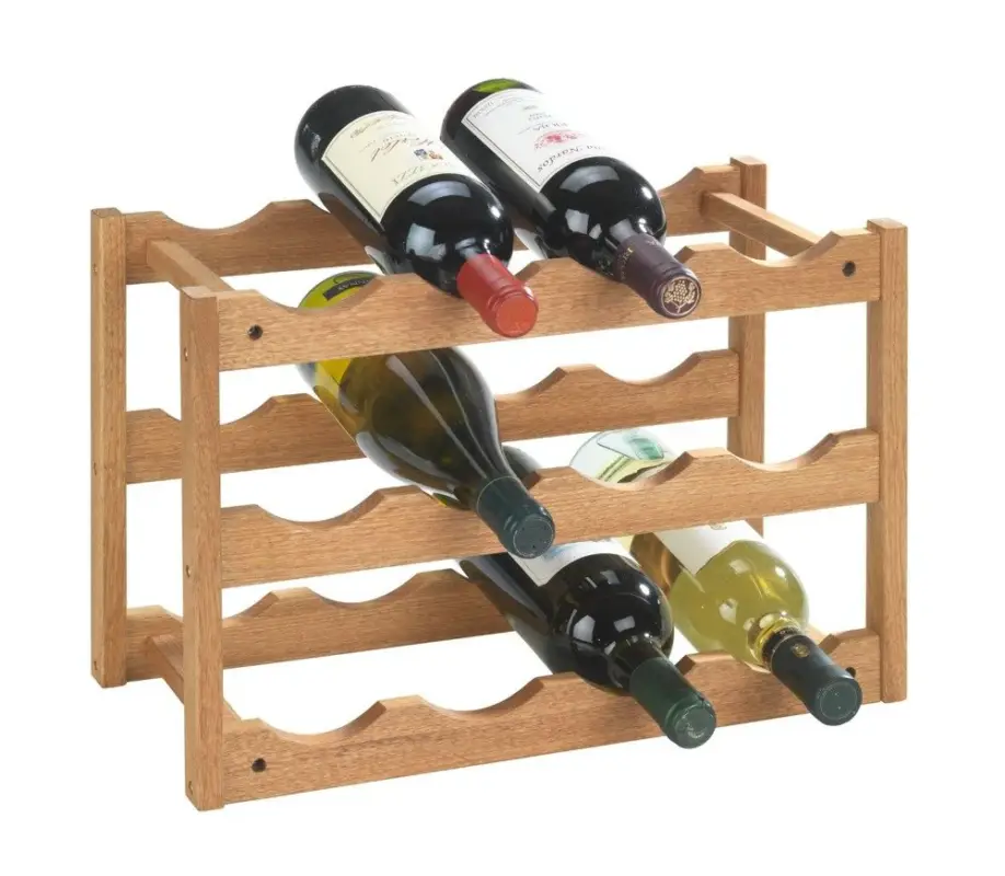 Kup teraz Drewniany stojak NORWAY na wino - 12 butelek, WENKO