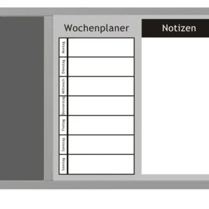 Tablica na notatki WOCHENPLANER, 3 w 1, 60x40 cm, ZELLER Ekspresowa dostawa