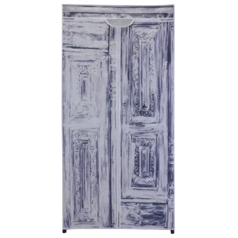 Nowy Szafa na ubrania, składana garderoba, 160x75x45cm
