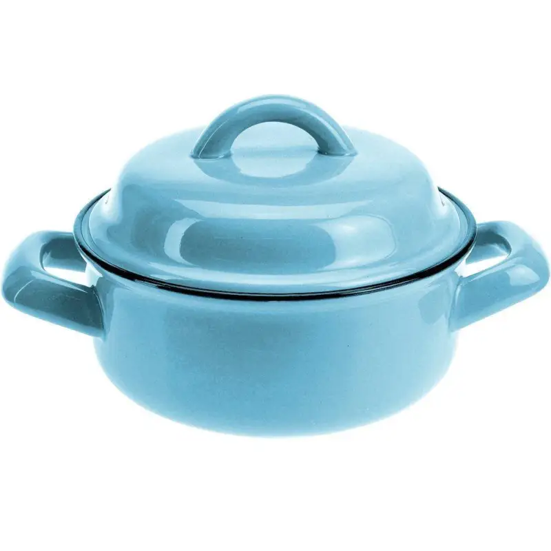 Nowość Ceramiczny garnek z pokrywką, naczynie żaroodporne, 550 ml