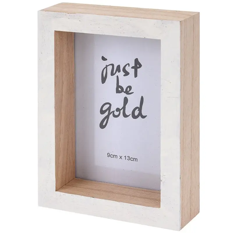 Hit sprzedaży Drewniana ramka na zdjęcie - 10 cm x 14 cm