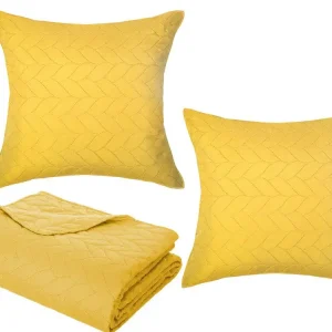 Premium Narzuta na łóżko 240 x 260 cm + 2 poduszki 60 x 60 cm