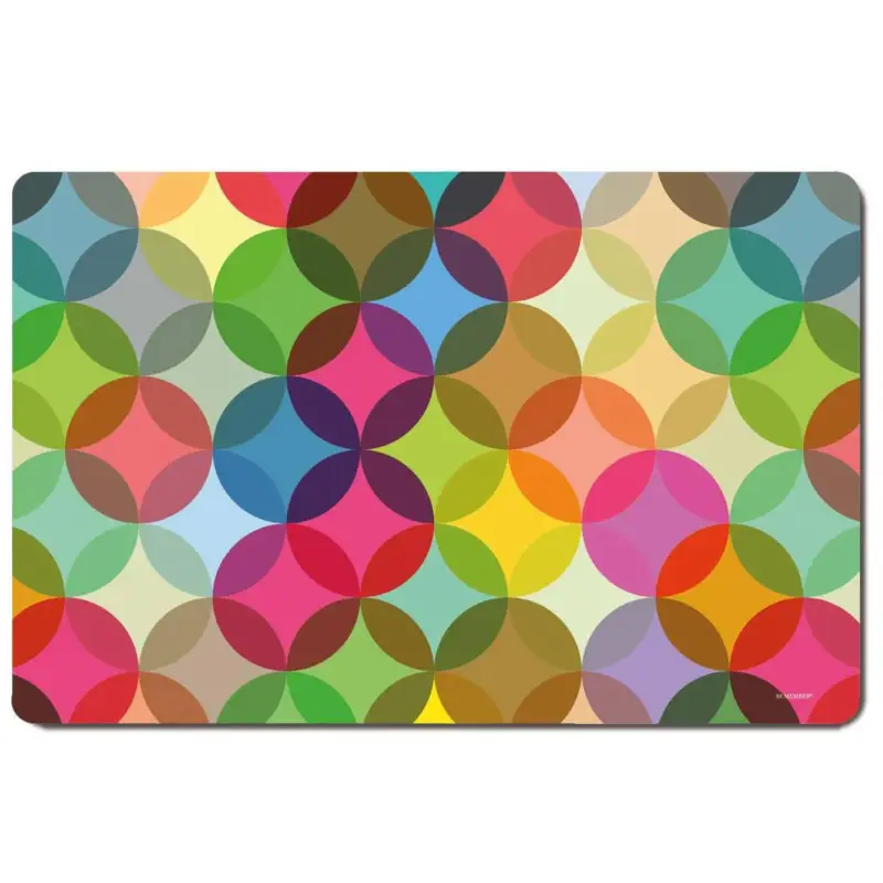Wybór klientów Podkładki na stół z geometrycznym wzorem, 4 sztuki, 44 x 29 cm, REMEMBER