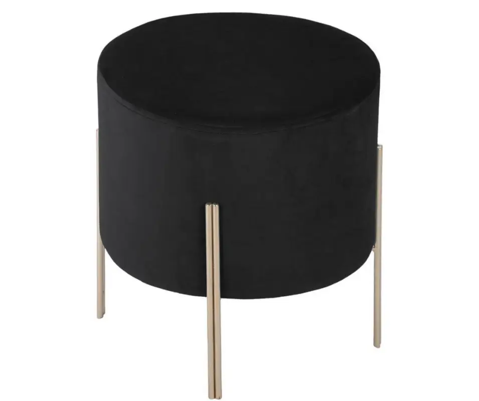 Darmowa dostawa Stołek aksamitny VELVET, 33 cm
