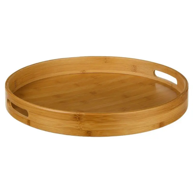 Tylko dziś Taca MDF z rączkami, Ø 40 cm