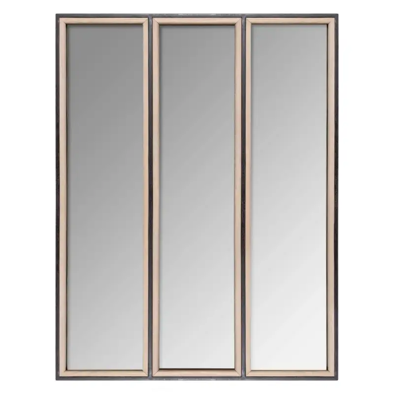 Lustra dekoracyjne w metalowej oprawie, 3 sztuki, 70x90x cm, złote Najlepsza cena