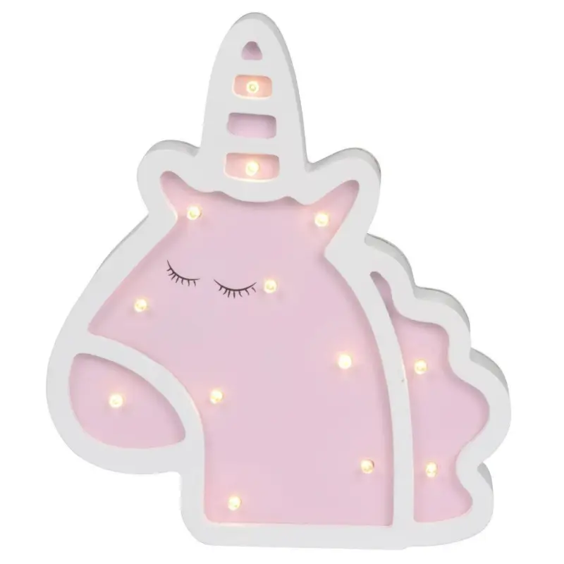 Lampa nocna LED, UNICORN, dziecięca Rabat