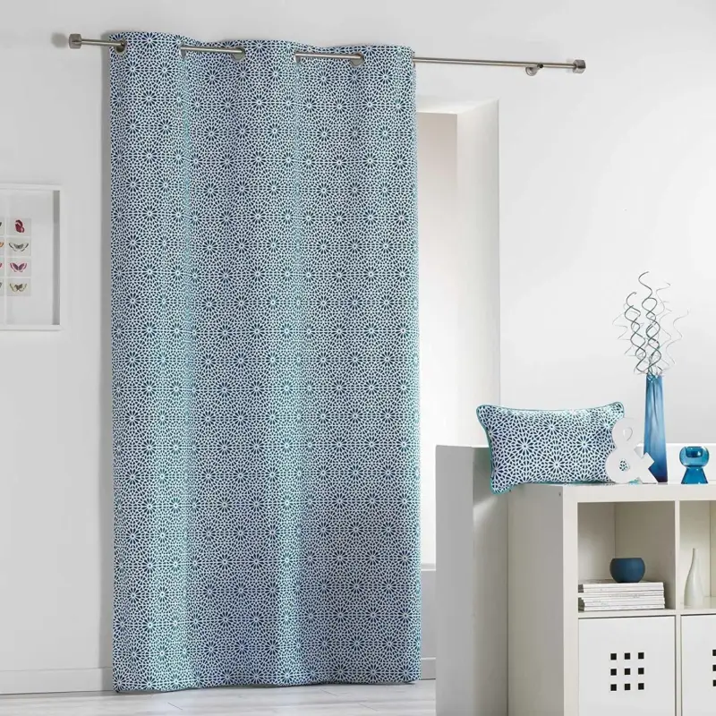 Zasłona na przelotkach 140 x 240 cm INDIGO Kup online