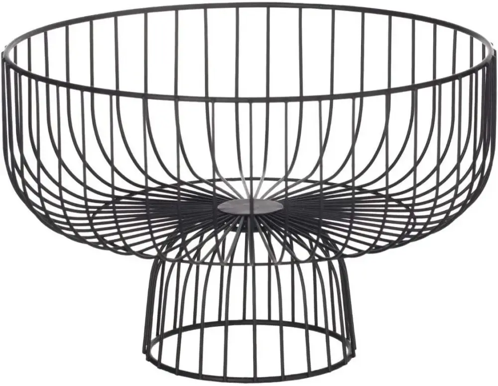 Hit sprzedaży Kosz na owoce z podstawą, metal, 28 cm