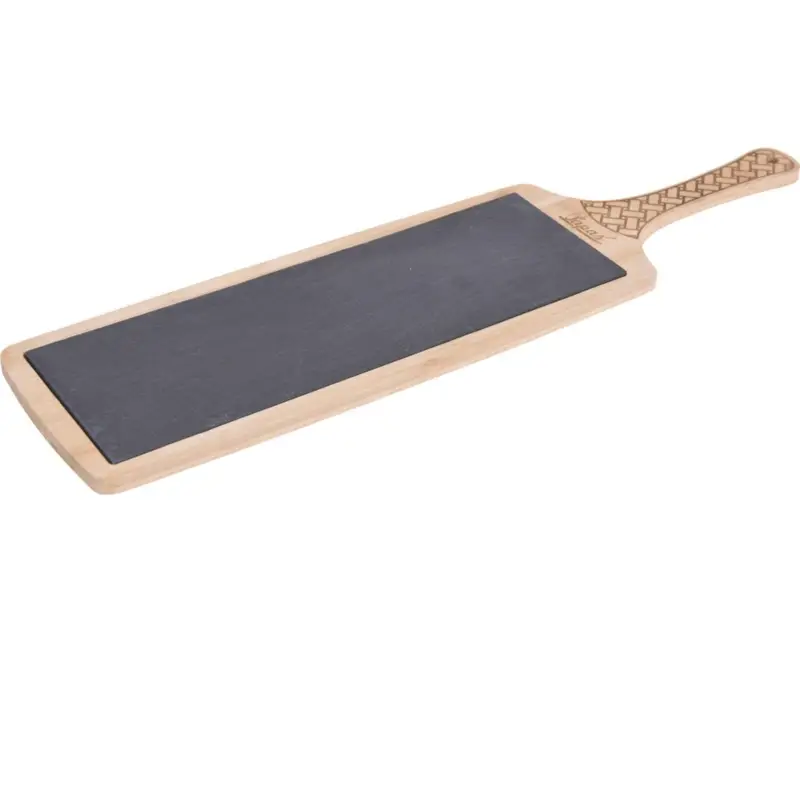 Taca do serwowania, 48 x 12,5 cm, bambus, łupek Oferta