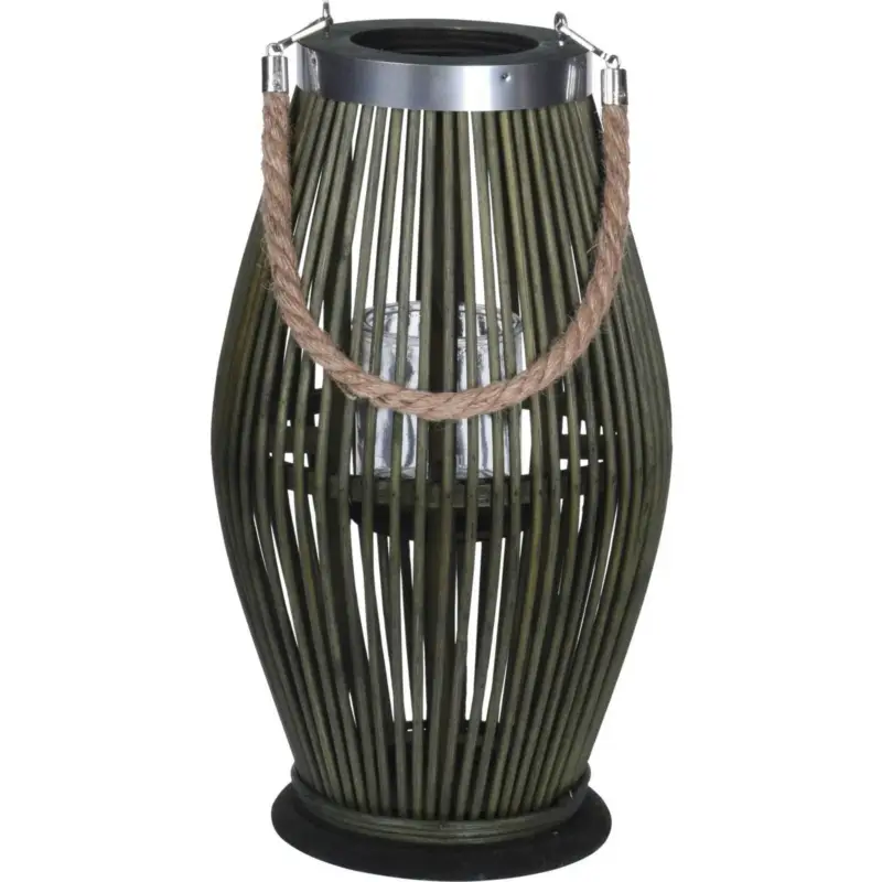 Lampion bambusowy ze sznurem, Ø 21 x 38 cm Oferta czasowa