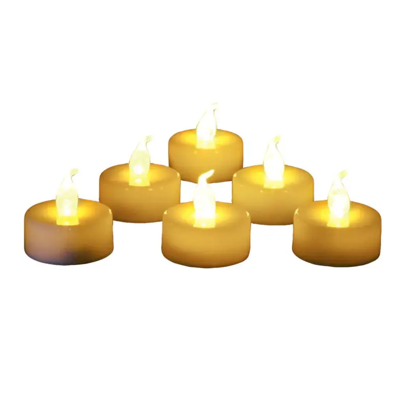 Świeczki ze sztucznym płomieniem LED, tworzywo sztuczne, 6 szt. Oferta limitowana