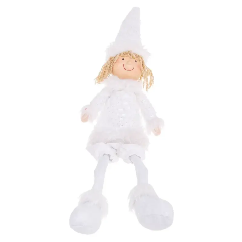 Cena promocyjna Dekoracja świąteczna, maskotka Elf, wys. 55 cm