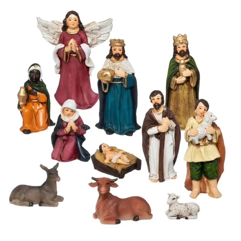 Wyprzedaż Figurki do szopki, 11 szt