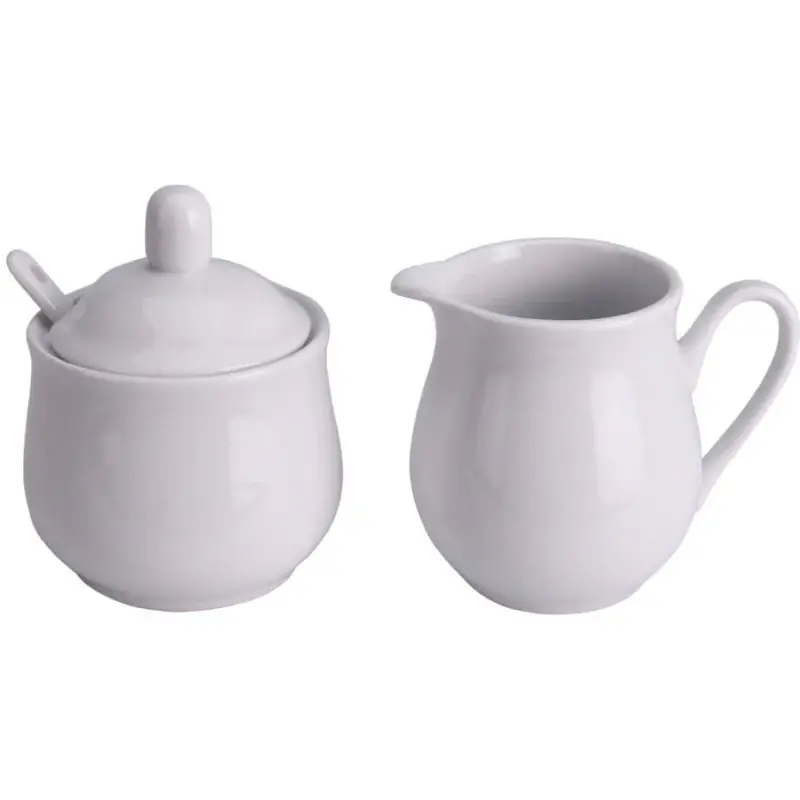 Ceramiczny zestaw, cukierniczka i mlecznik Dodaj do koszyka