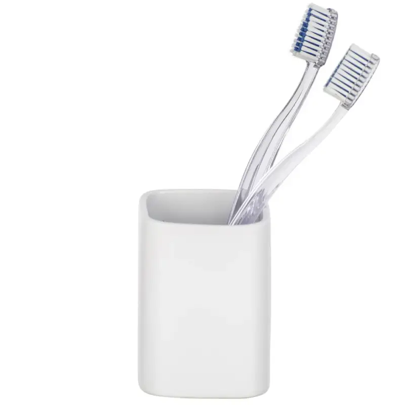 Taniej OUTLET Pojemnik na szczoteczki do zębów i pastę HEXA, ceramiczny, WENKO