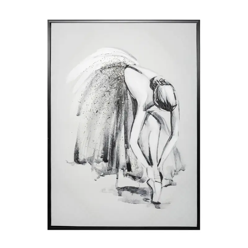 Plakat na ścianę w ramie Tancerka baletowa, 50 x 70 cm Premium