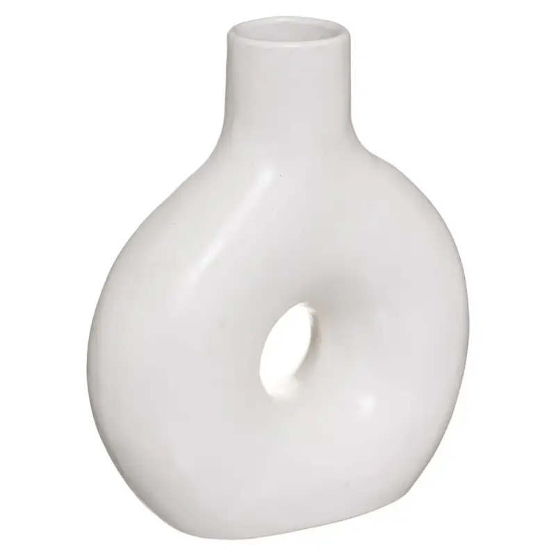 Wazon ceramiczny CIRCLE, 21 cm Szybka wysyłka