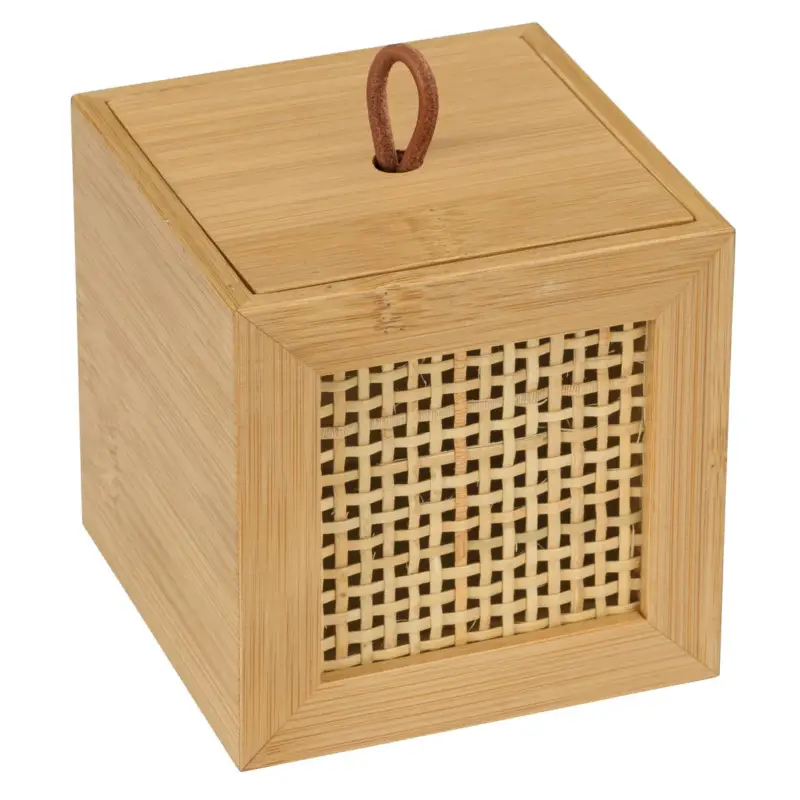 Uniwersalny pojemnik ALLEGRE BAMBOO, 9 x 9 x 9 cm, WENKO Hit cenowy