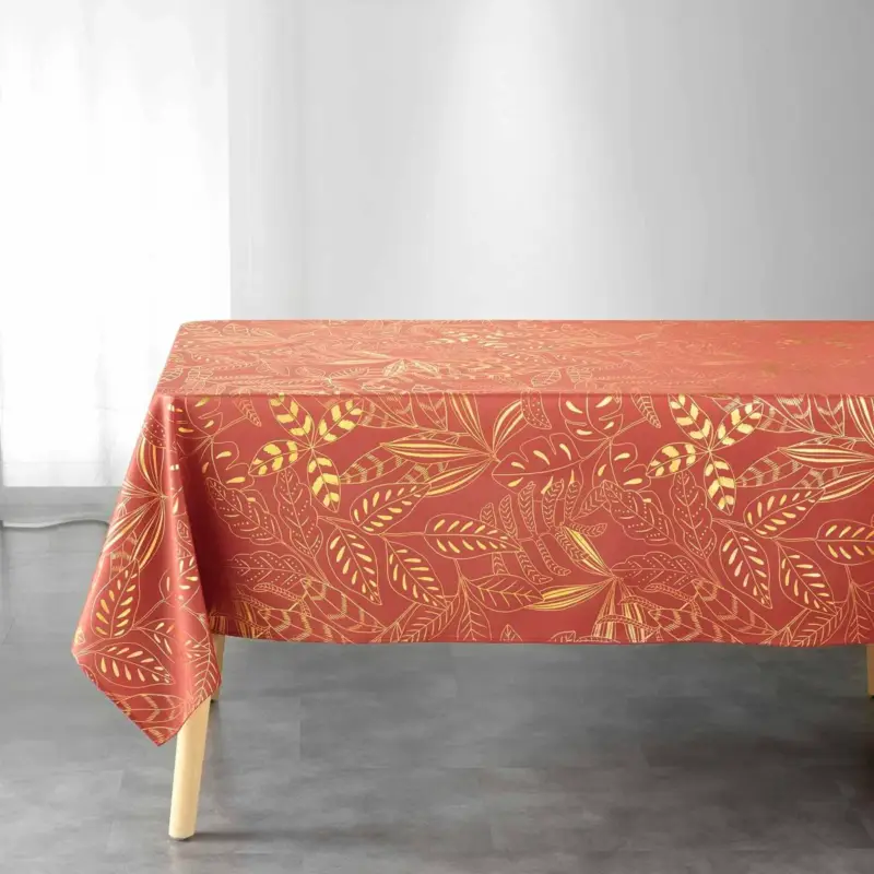 Premium Obrus prostokątny z metalicznym nadrukiem BELFLOR, 150 x 300 cm