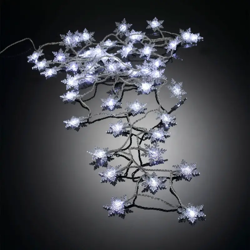Girlanda świetlna ogrodowa, gwiazdki, 50 LED Bestseller