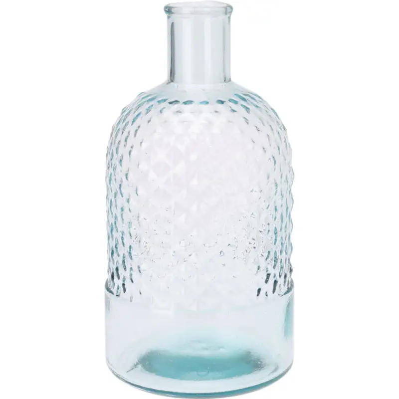 Sprawdź teraz Wazon szklany butelka, z recyklingu, 23 cm