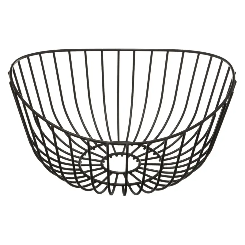 Bezpieczna płatność Koszyk na owoce, metalowy, 27 x 26 x 17 cm