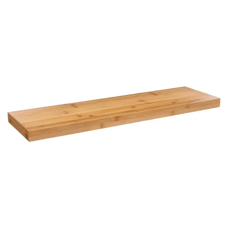 Półka ścienna Fixy, bambusowa, 80 cm Niska cena