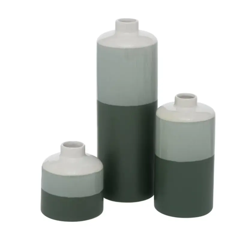 Wazony ozdobne Brixa, 3 sztuki, porcelanowe Wyjątkowa oferta