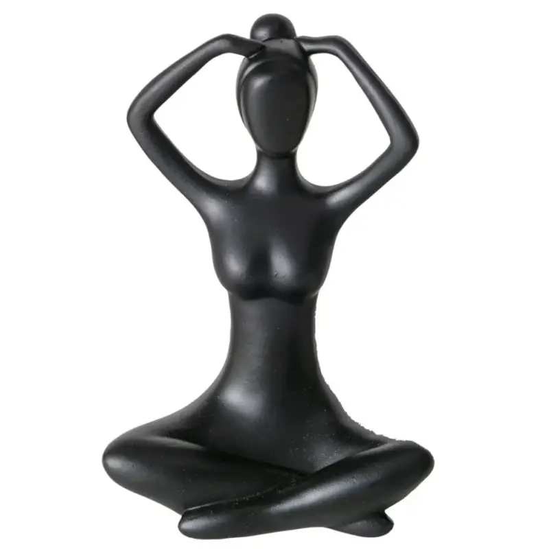 Figurka dekoracyjna Joga, kobieta, 10 cm Wyprzedaż