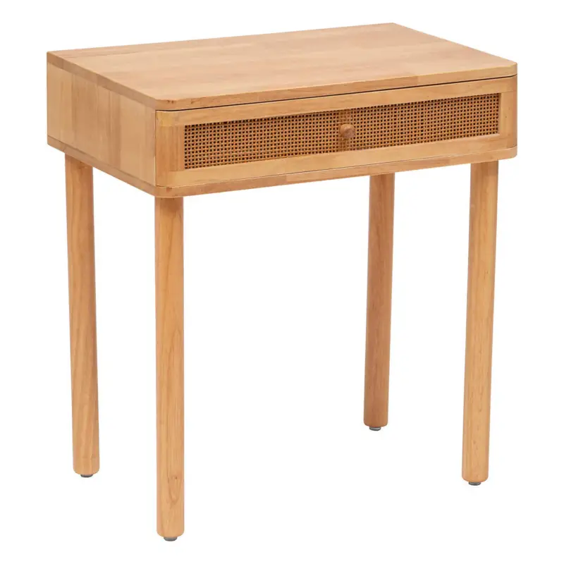 Nie przegap Biurko dziecięce WOOD, plecionka wiedeńska, wys. 55 cm