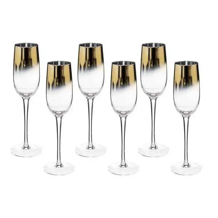 OUTLET Kieliszki do szampana ARYA, 210 ml, 6 sztuk Hit sprzedaży