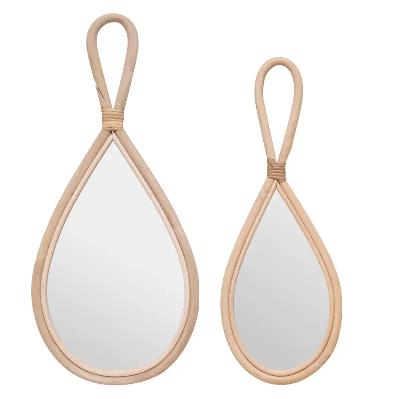 Ograniczona ilość OUTLET Lustra dekoracyjne CARMEN DROP, 2 sztuki