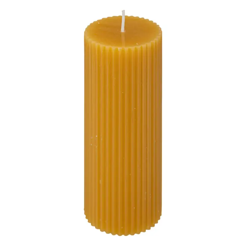 Oferta Świeca prążkowana słupek DEMI, Ø 5 cm