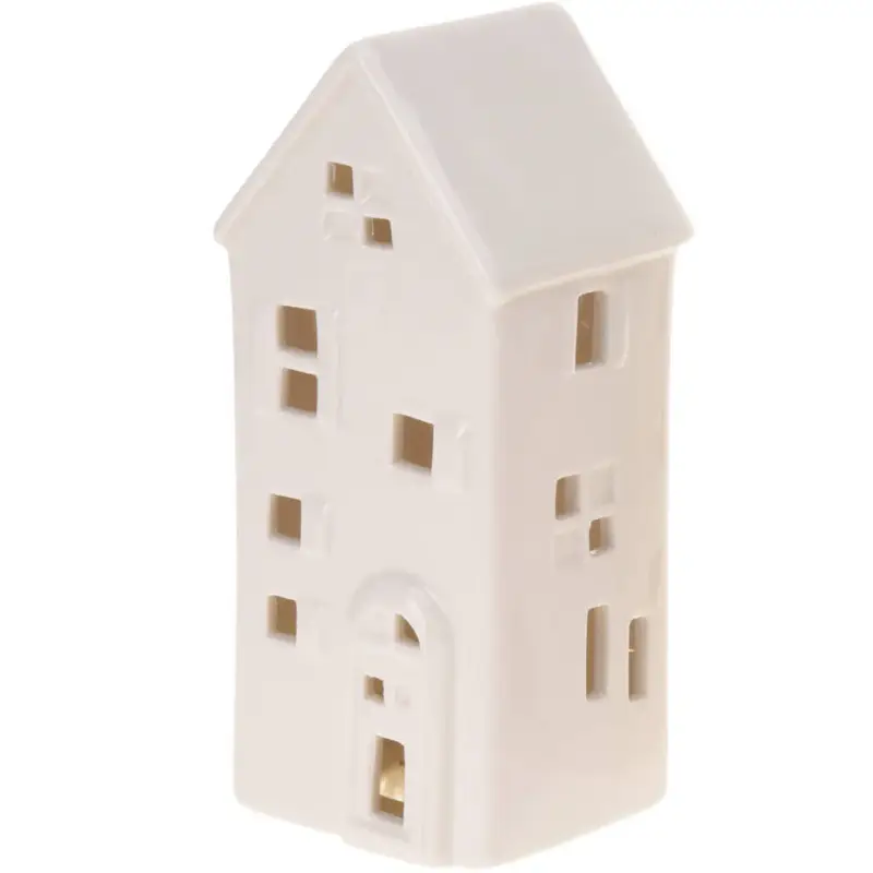 Wyjątkowa oferta Ozdobny domek ceramiczny LED, 16 cm
