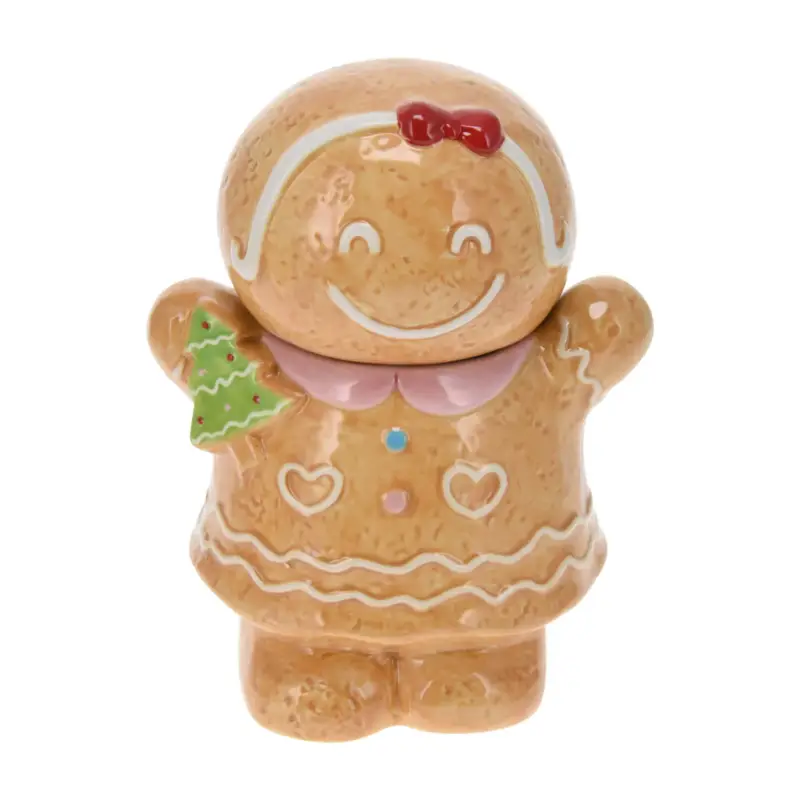 Kup online Pojemnik świąteczny w kształcie piernika, 15 x 19 cm, COOKIE