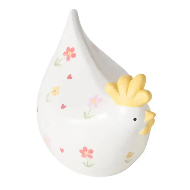 Bezpieczna płatność Mała figurka wielkanocna kurka BLÜMI, wys. 17 cm