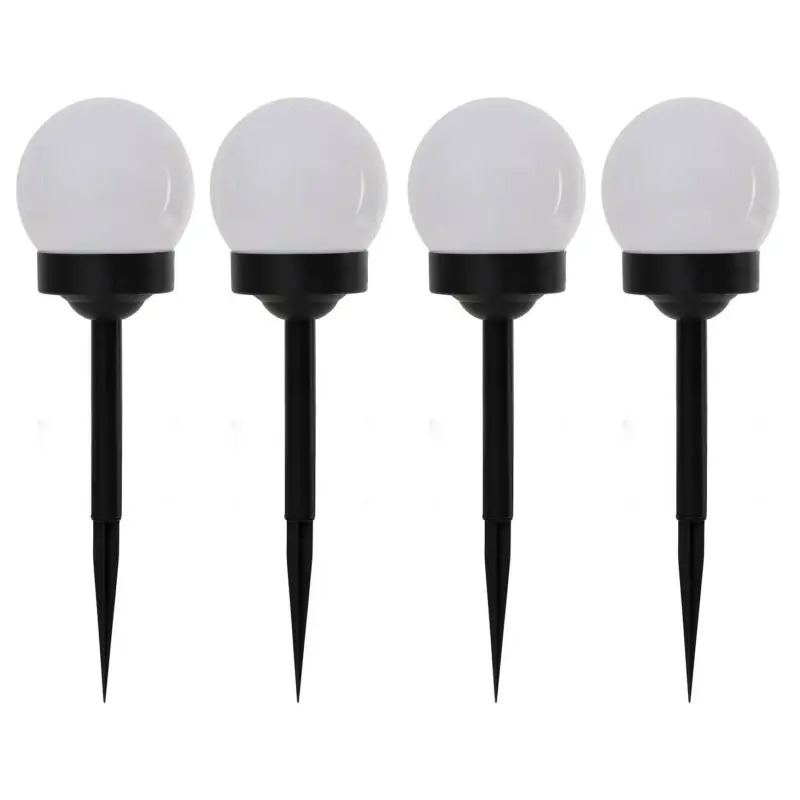 Lampy solarne ogrodowe, 4 szt. Ograniczona ilość
