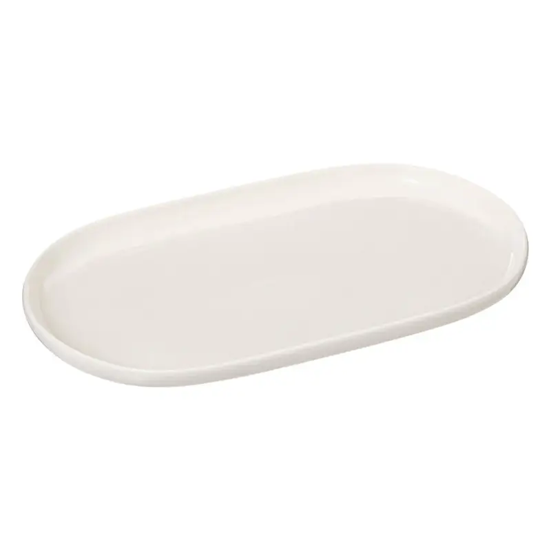 Darmowy zwrot Talerz na ciasto porcelanowy NORA, 30 x 18 cm