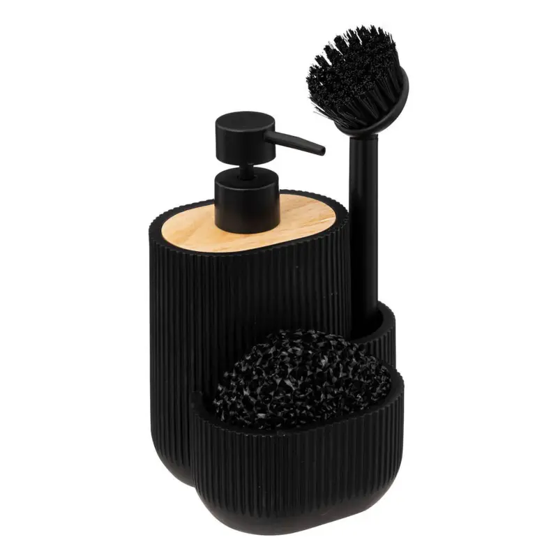 Nowość OUTLET Dozownik na płyn do naczyń i gąbki BLACKWOOD