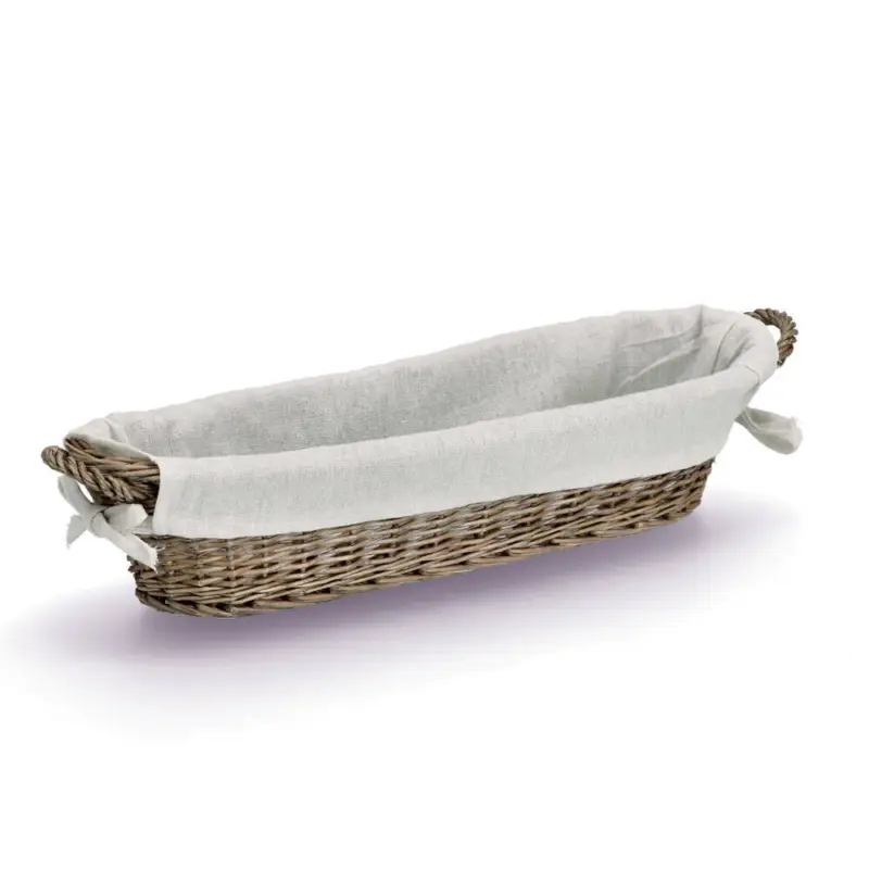 Bestseller Wiklinowy koszyk na chleb, 49 x 14 x 10 cm
