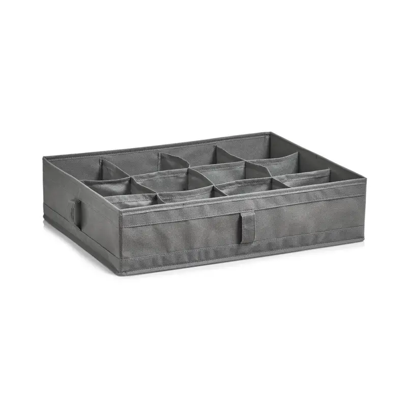 Wybór klientów Tekstylny organizer do szafy z przegródkami, 44 x 34 x 11 cm