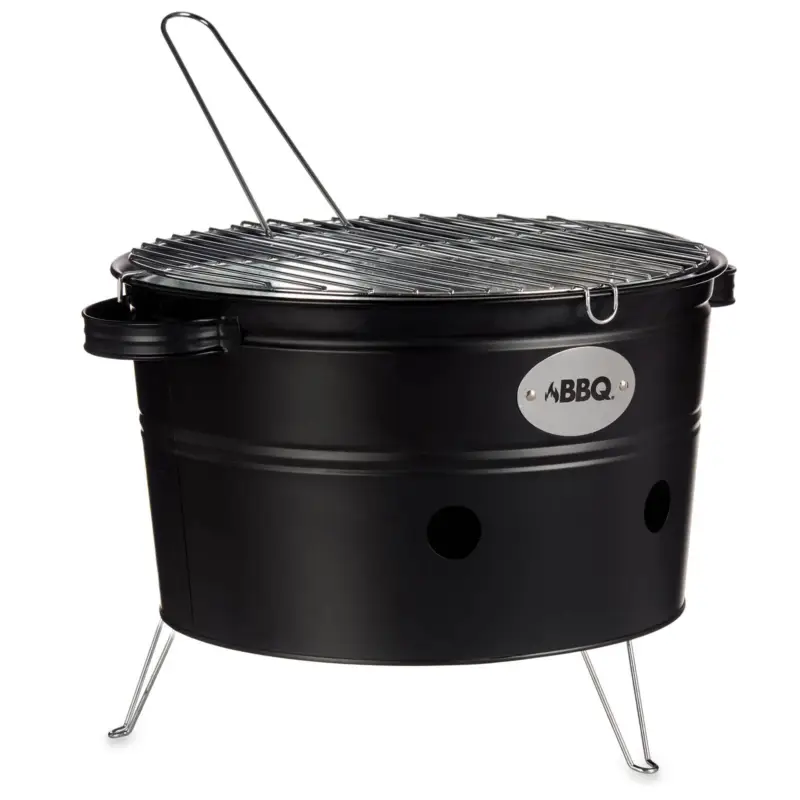 Kup online Grill z uchwytami na nóżkach BBQ, 42 x 35 x 21 cm