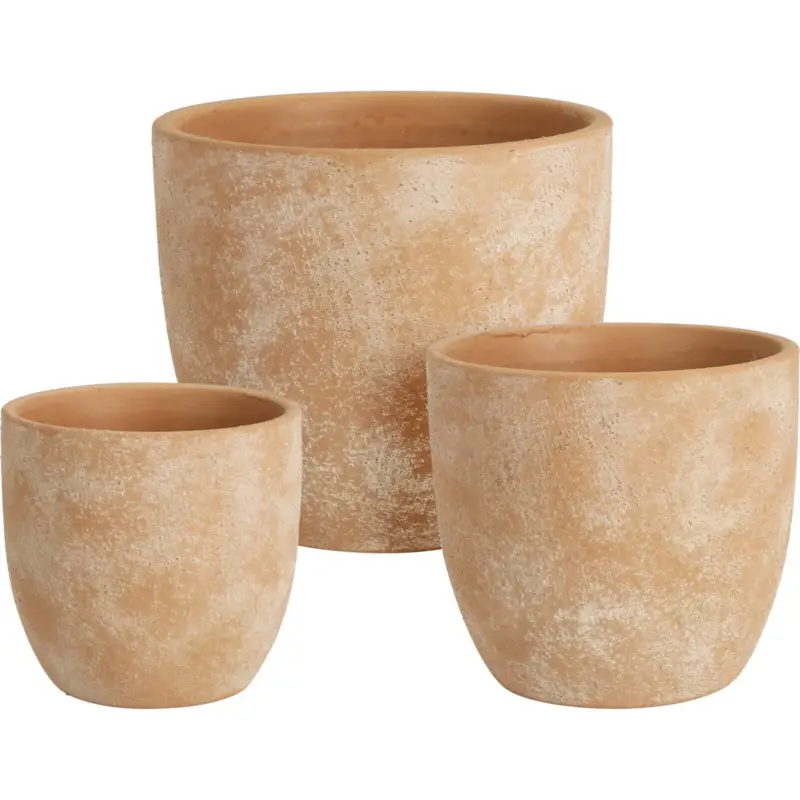 Dekoracyjne doniczki ceramiczne, 3 sztuki Zamów dziś