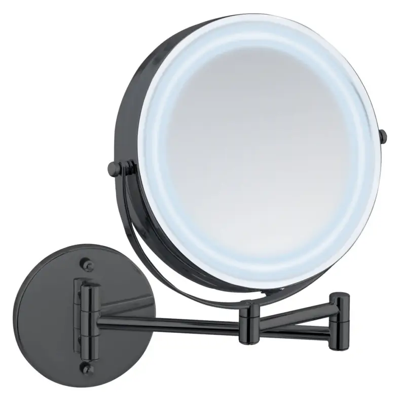 Wyjątkowa oferta Lusterko kosmetyczne z LED na ścianę LUMI, montaż bez wiercenia