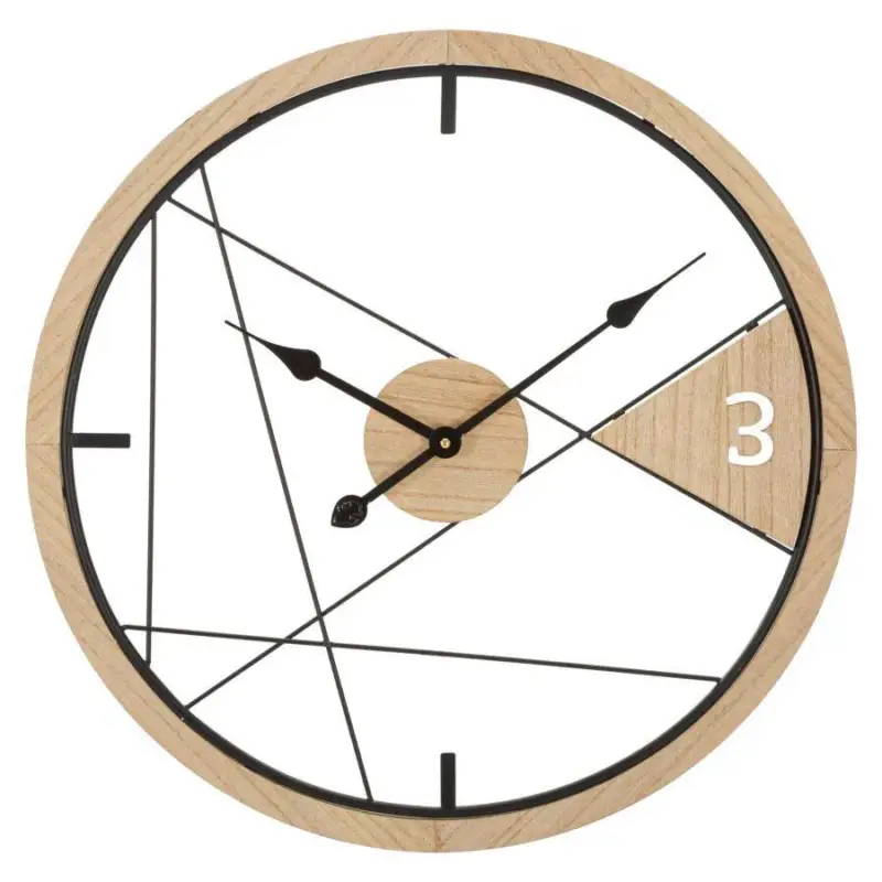 Darmowa dostawa Zegar ścienny GEOMETRIC, Ø 60 cm