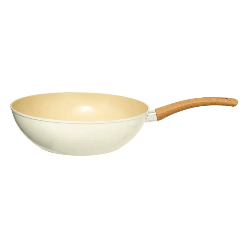 Darmowy zwrot Wok z drewnianą rączką HARMONY, Ø 28,5 cm