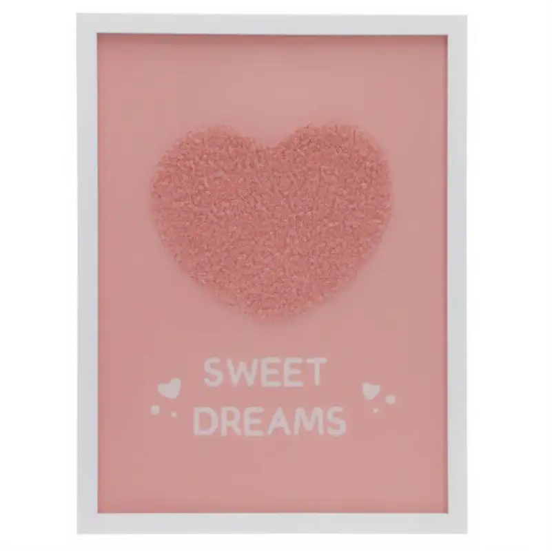 Plakat w ramce z uroczym napisem do pokoju dziecka, 30 x 40 cm Sprawdź teraz