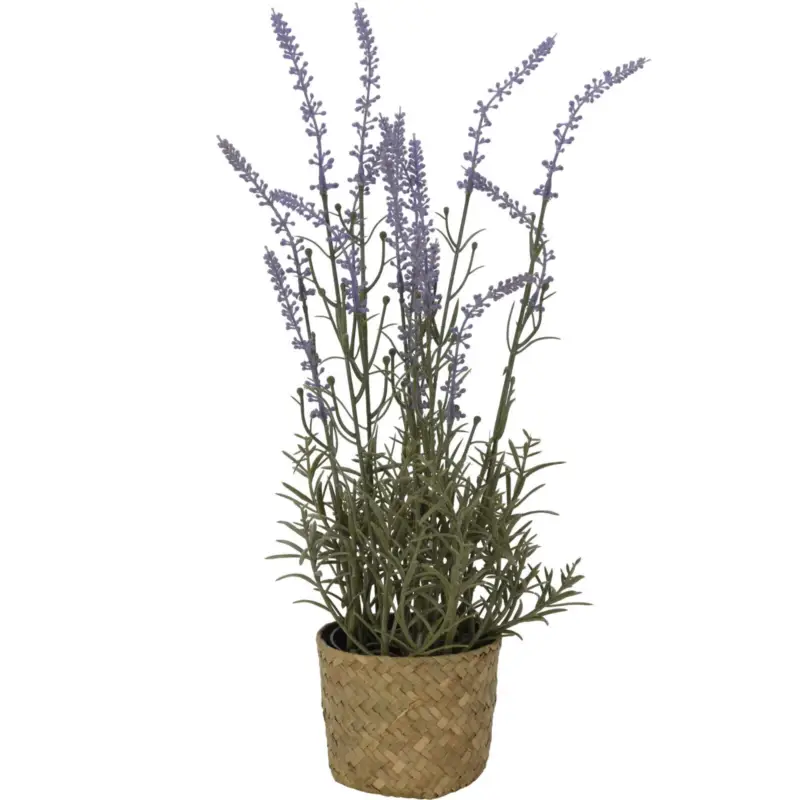Ostatnia szansa Sztuczna lawenda w doniczce, 46 cm